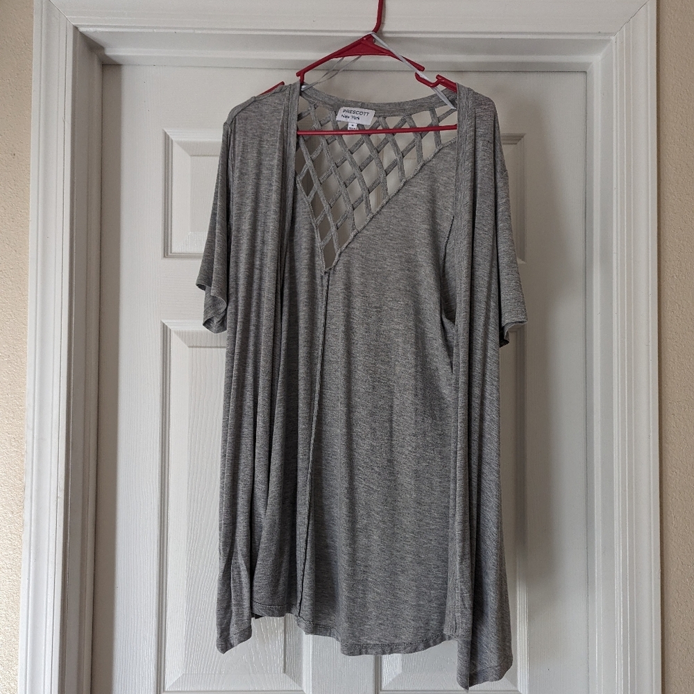 Gray Kimono